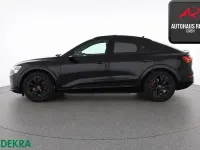 Gebraucht Audi Q8 e-tron S-Line 300 kW (408 PS) 2023 Mythosschwarz SUV