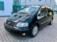 Gebraucht VW Sharan Exclusive 140 PS (102 kW) 2008 Schwarz Van / Kleinbus