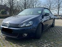 Gebraucht VW Golf Cabriolet Exclusive 122 PS (89 kW) 2012 Blau Cabrio