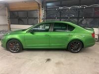 Gebraucht Skoda Octavia vRS 184 PS (135 kW) 2015 Grün Kleinwagen
