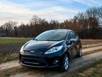 Gebraucht Ford Fiesta Titanium 95 PS (69 kW) 2012 Schwarz Kleinwagen