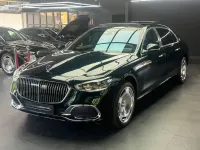 Neu Mercedes S580 503 PS (369 kW) 2026 Grün Limousine