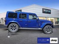 Gebraucht Jeep Wrangler Sahara 200 PS (147 kW) 2020 Blau SUV