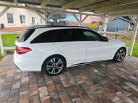 Gebraucht Mercedes C220 194 PS (142 kW) 2020 Weiß Kombi