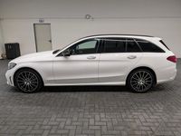 Gebraucht Mercedes C400 AMG line 333 PS (244 kW) 2018 Polarweiss Kombi