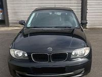 Gebraucht BMW 116 122 PS (89 kW) 2008 Schwarz Kleinwagen