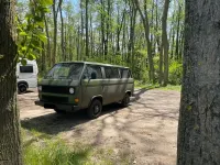 Gebraucht VW T3 57 PS (41 kW) 1990 Grün Van