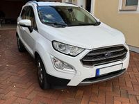 Gebraucht Ford Ecosport Titanium 125 PS (91 kW) 2018 Weiß SUV