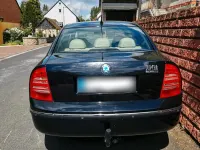 Gebraucht Skoda Superb 155 PS (114 kW) 2002 Schwarz Limousine