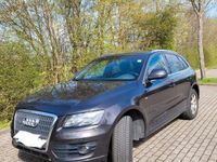 gebraucht Audi Q5 S-Line EZ 05/2011 189.000' Lava Grau perleffekt Top Extra