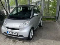 Gebraucht Smart ForTwo Cabrio Passion 71 PS (52 kW) 2008 Silber Cabrio
