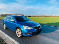 Gebraucht Skoda Octavia RS 200 PS (147 kW) 2011 Blau Kombi