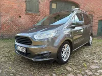 Gebraucht Ford Tourneo Courier Titanium 101 PS (74 kW) 2017 Grau Van / Kleinbus