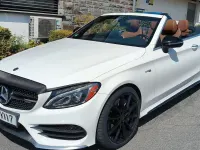Gebraucht Mercedes C43 AMG AMG 367 PS (269 kW) 2018 Weiß Cabrio