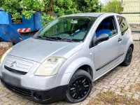 Gebraucht Citroën C2 60 PS (44 kW) 2003 Silber Kleinwagen