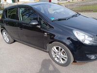 Gebraucht Opel Corsa 86 PS (63 kW) 2010 Schwarz Kleinwagen