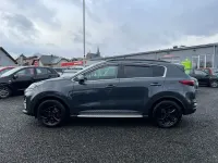 Gebraucht Kia Sportage 177 PS (130 kW) 2021 H8g) pentametal met. (grau SUV