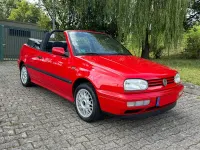 Gebraucht VW Golf Cabriolet 90 PS (66 kW) 1995 Rot Cabrio