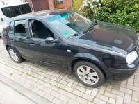Gebraucht VW Golf IV 2002 Schwarz Kleinwagen