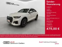 Gebraucht Audi Q5 Sportback S-Line 204 PS (150 kW) 2023 Gletscherweiß metallic SUV