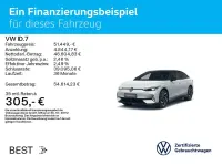 Gebraucht VW ID.7 GTX 250 kW (340 PS) 2025 Gletscherweiß metallic/schwarz Kombi
