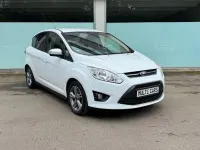 Gebraucht Ford C-MAX 125 PS (91 kW) 2015 Weiß Van / Kleinbus