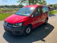 Gebraucht VW Caddy 75 PS (55 kW) 2017 Rot Van / Kleinbus