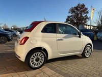 Gebraucht Fiat 500C Basis 69 PS (50 kW) 2023 Pompei grau / verdeck rot Cabrio