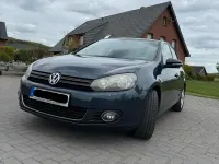 Gebraucht VW Golf VI Style 105 PS (77 kW) 2011 Blau Kleinwagen