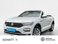 Gebraucht VW T-Roc Cabriolet R-line 150 PS (110 kW) 2020 Weiß Cabrio
