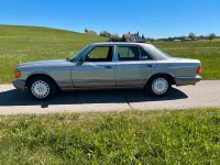 Gebraucht Mercedes 300 SE 190 PS (139 kW) 1986 Silber Limousine