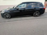 Gebraucht Mercedes C220 AMG line 170 PS (125 kW) 2015 Schwarz Kombi