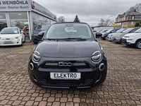 Gebraucht Fiat 500e Icon 86 kW (118 PS) 2021 Onyx schwarz Cabrio