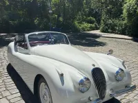 Gebraucht Jaguar XK 160 PS (117 kW) 1953 Weiß Cabrio