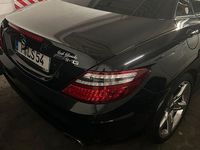 Gebraucht Mercedes SLK200 184 PS (135 kW) 2012 Schwarz Cabrio