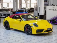 Gebraucht Porsche 911 Carrera 4 Cabriolet 480 PS (353 kW) 2021 Gelb Cabrio