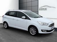 Gebraucht Ford Grand C-Max Titanium 125 PS (91 kW) 2018 Weiß Van / Kleinbus