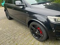 gebraucht Audi Q7 4.2 TDI quattro 3xS-Line 7 Sitze AHK Panorama Voll