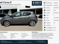 Gebraucht Opel Corsa Active 90 PS (66 kW) 2015 Grau Kleinwagen