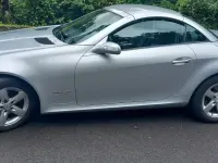 Gebraucht Mercedes SLK200 163 PS (119 kW) 2005 Silber Cabrio