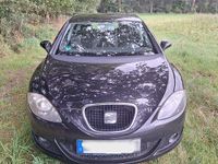 Gebraucht Seat Leon 105 PS (77 kW) 2008 Schwarz Kleinwagen
