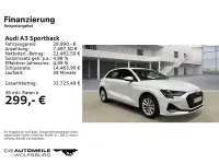 Usata Audi A3 Sport 150 CV (110 kW) 2025 Bianco Berlina