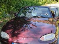 Gebraucht Mazda MX5 110 PS (80 kW) 2000 Rot Cabrio