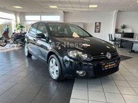 Gebraucht VW Golf VI Team 105 PS (77 kW) 2010 Schwarz Kleinwagen