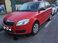 Gebraucht Skoda Fabia 60 PS (44 kW) 2010 Rot Kombi