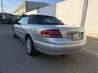 Second-hand Chrysler Sebring Cabriolet Limited 203 CP (149 kW) 2007 Argintiu Cabrio