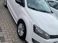 Gebraucht VW Polo Highline 105 PS (77 kW) 2011 Weiß Kleinwagen