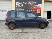 Gebraucht Skoda Roomster Plus Edition 69 PS (50 kW) 2009 Blau Van / Kleinbus