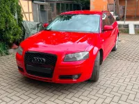 Brugt Audi A3 140 HK (102 kW) 2007 Rød Hatchback