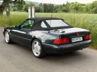 Gebraucht Mercedes SL320 231 PS (169 kW) 1997 Schwarz Cabrio